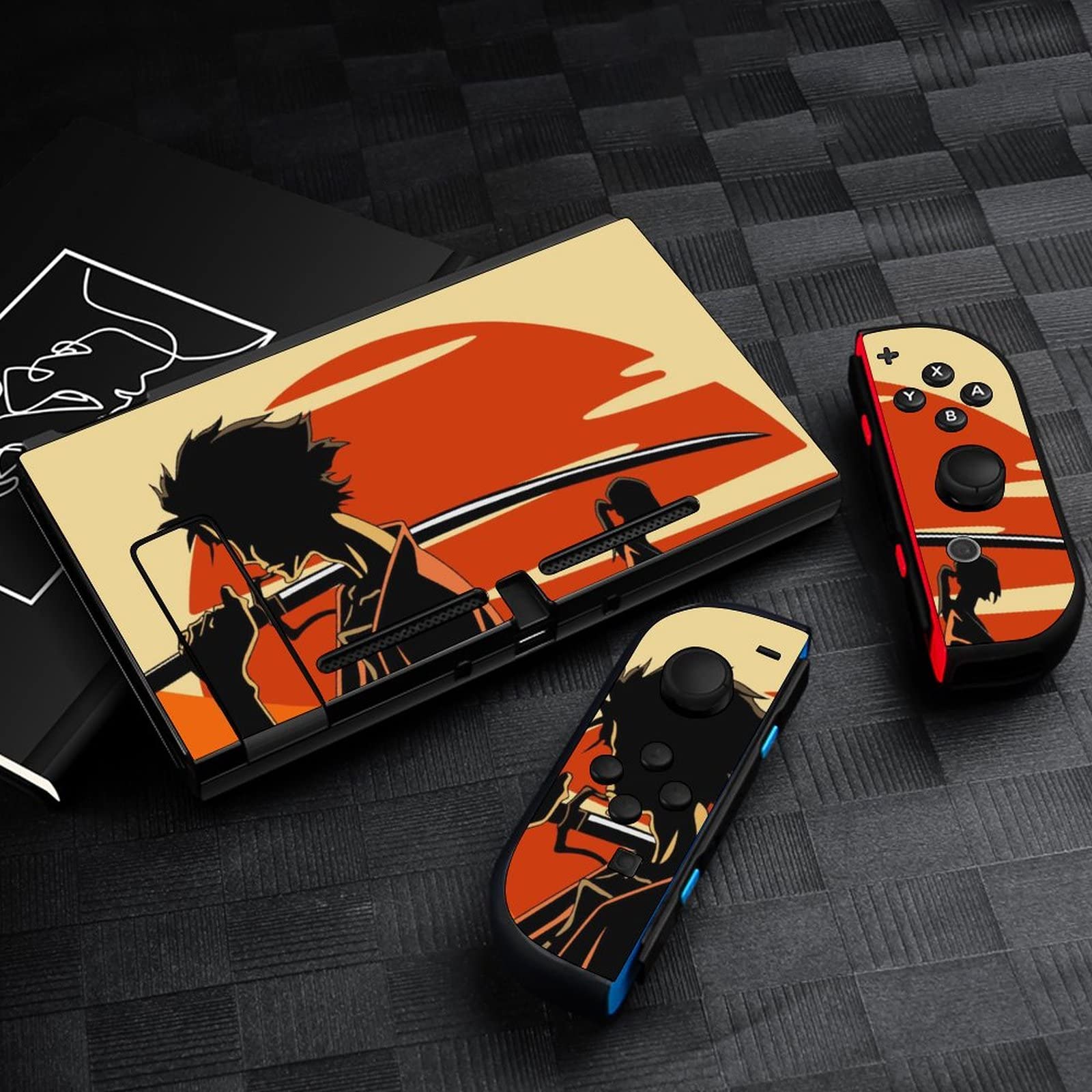Amazon.co.jp: アニメ サムライチャンプルー Switch スキンシール